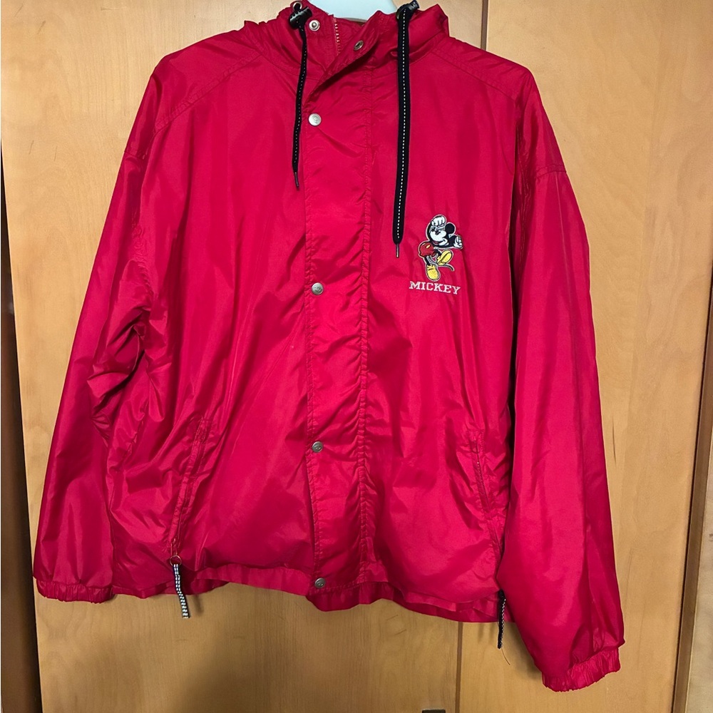 Vintage Disney Red Mickey Mouse Jacket